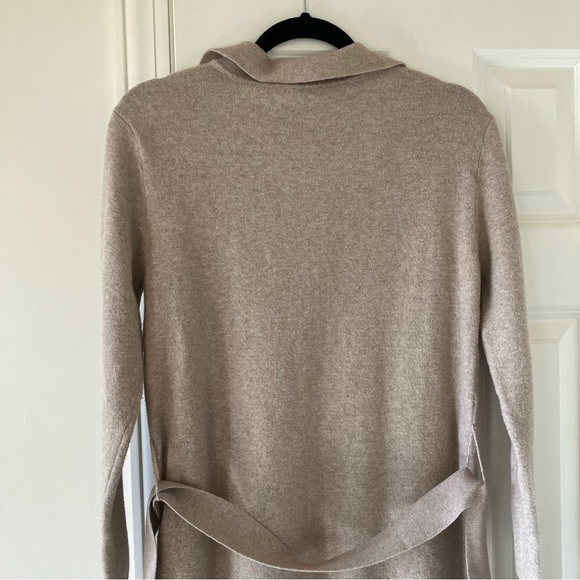 EUC Faherty Jackson Organic Cotton Midi Sweater Dress with Belt (S) - Picture 6 of 14